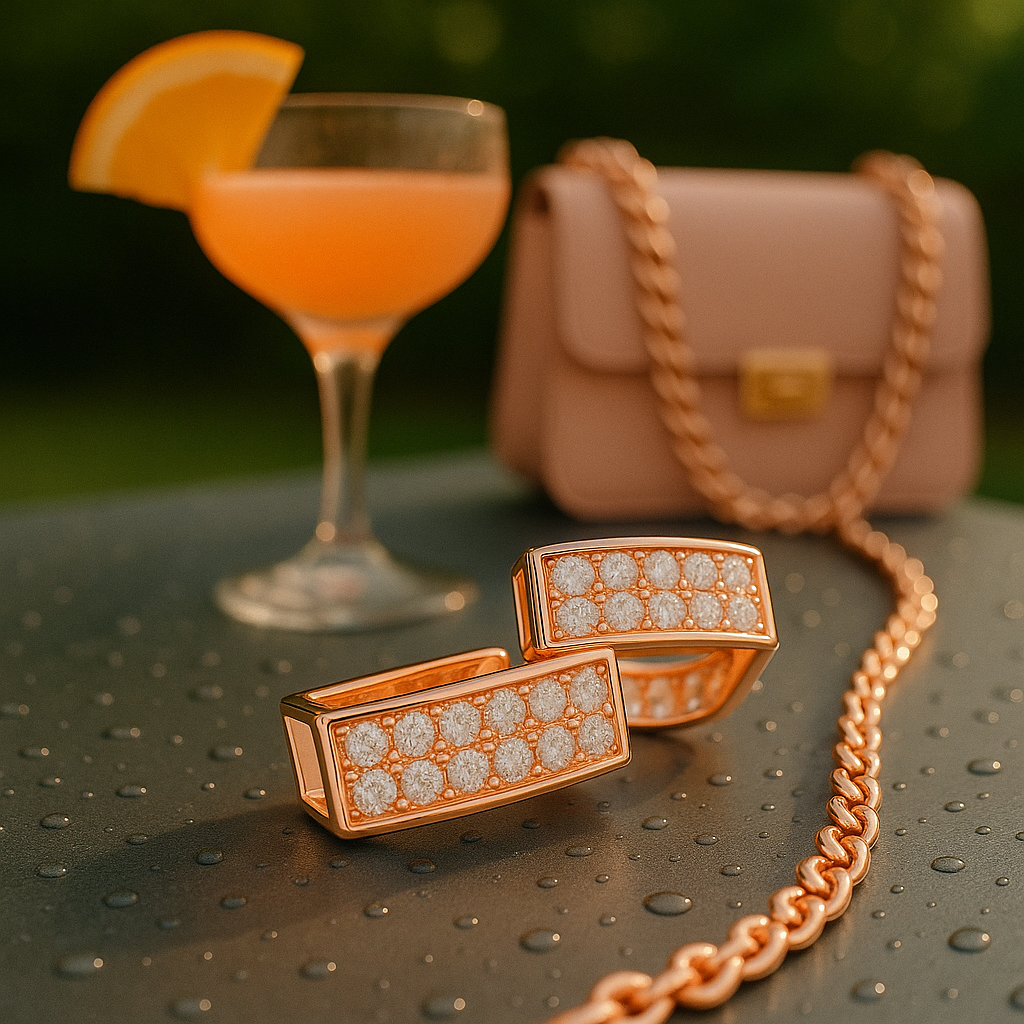 Bling Bling Luxury Hoops