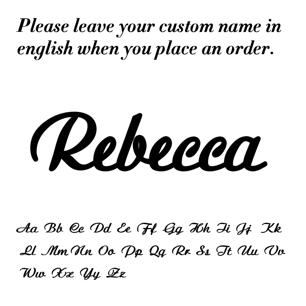 Sipuris Fashion Custom Name Earrings