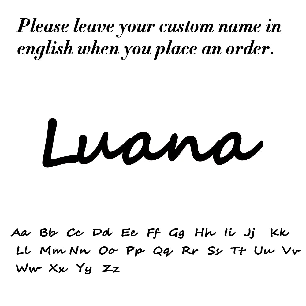 Sipuris Fashion Custom Name Earrings