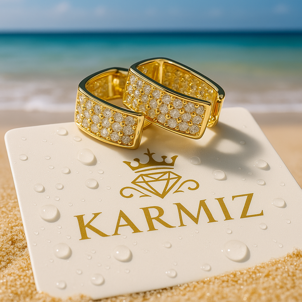 Bling Bling Luxury Hoops