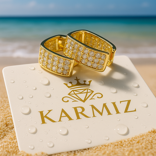 Bling Bling Luxury Hoops